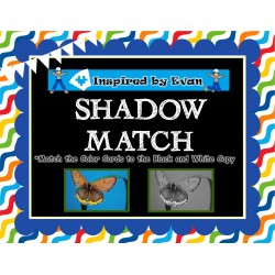 Shadow Match Cards Bundle for Autism